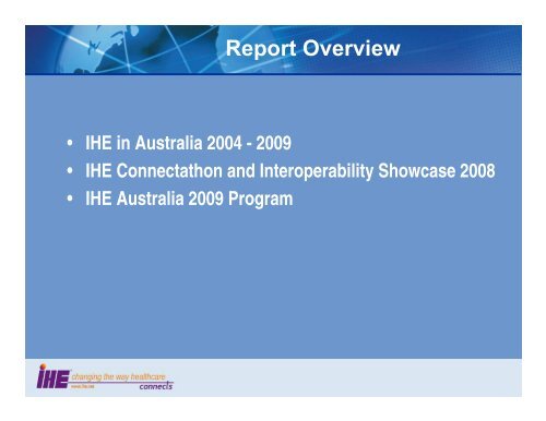 IHE Australia - HIMSS AsiaPac