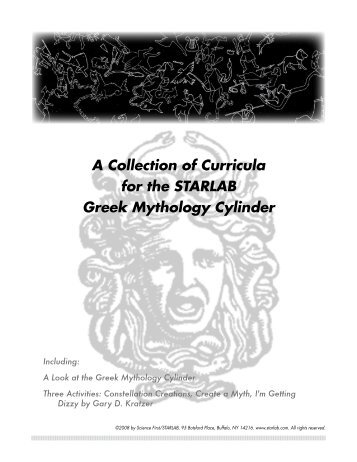 A Collection of Curricula for the STARLAB Greek Mythology Cylinder