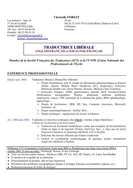 Cv En Ligne Pdf