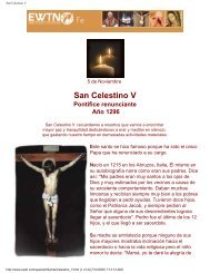 San Celestino V - Vidas ejemplares