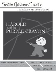 Harold and the Purple Crayon - Seattle Children's Theatre