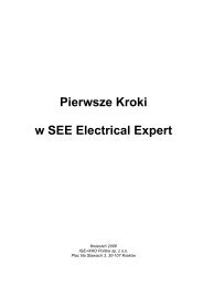 Pierwsze Kroki w SEE Electrical Expert - IGE+XAO Polska