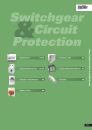 Switchgear circuit protection - WF Senate