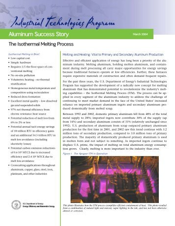 The Isothermal Melting Process - Apogee Technology