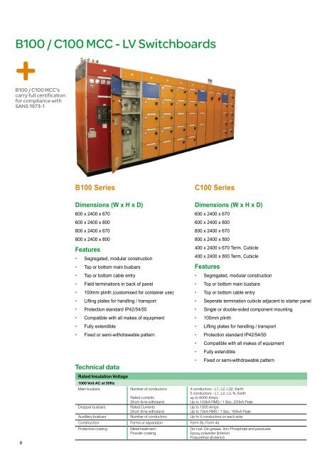 Low Voltage Equipment Division Overview (pdf ... - Schneider Electric