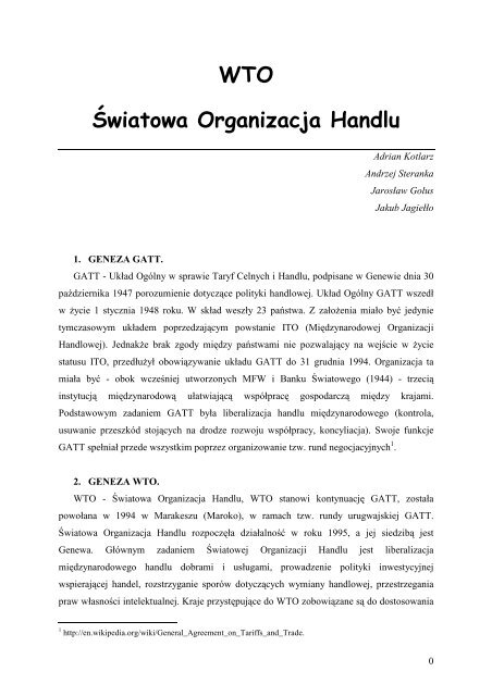 Światowa Organizacja Handlu