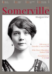 magazine - Somerville College