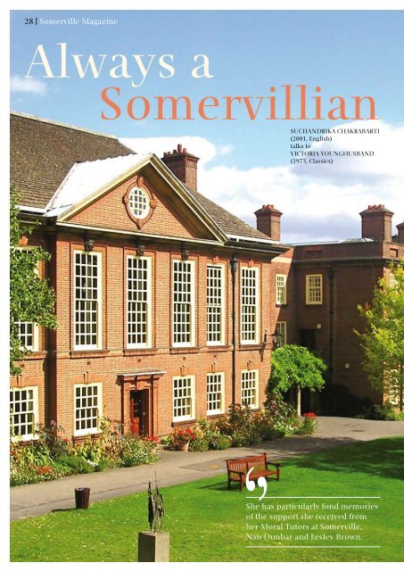 magazine - Somerville College