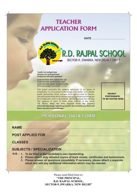 Personal Fitness Form Rd Rajpal Public School Images, Photos, Reviews