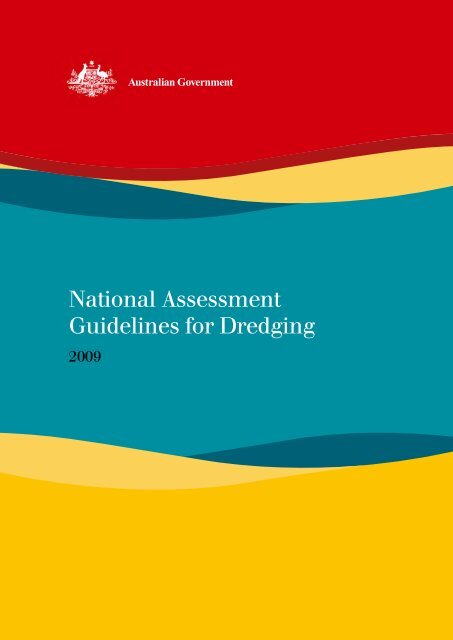 National Assessment Guidelines for Dredging - Department of the ...