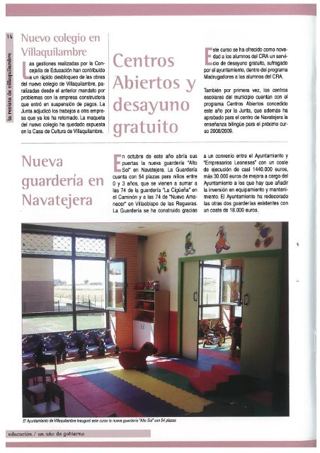 la revista de - Ayuntamiento de Villaquilambre