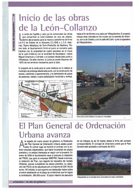 la revista de - Ayuntamiento de Villaquilambre