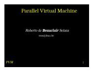 PVM - Parallel Virtual Machine - Impa