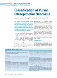 Classification of Vulvar Intraepithelial Neoplasia - The Female Patient