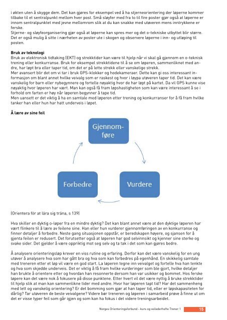 NOF Trener 1 kurs og veilederhefte.pdf - Norges orienteringsforbund