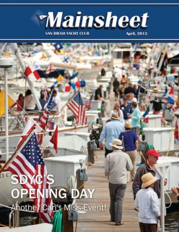 Mainsheet column this month - San Diego Yacht Club