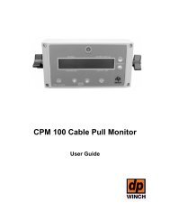 CPM100 Cable Pull Monitor - TWG