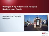Michigan City Alternative Analysis Realignment Study