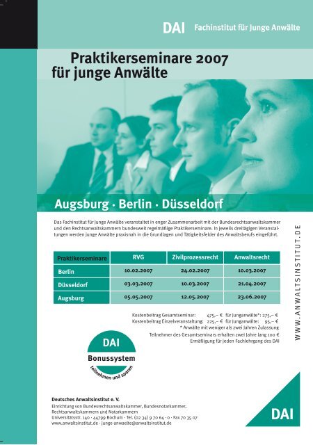 Kanzlei- Informations- und Abrechnungssystem - brak-mitteilungen.de