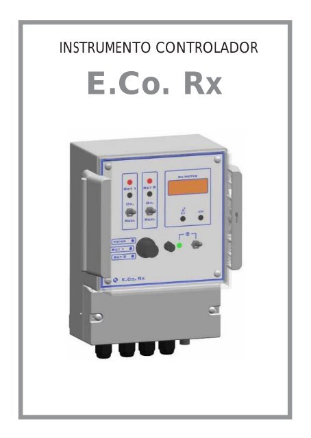 Controlador Redox - ECO - RX - Etatron