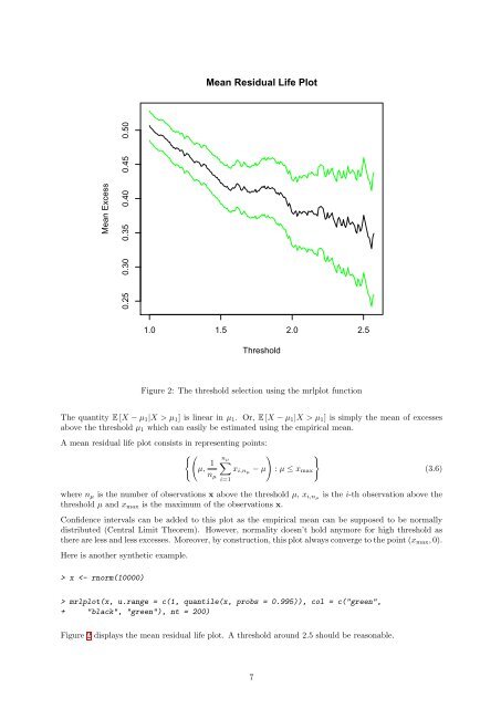 An R Package for Univariate and Bivariate Peaks Over Threshold ...