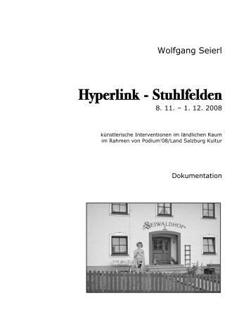 Hyperlink - Stuhlfelden - Wolfgang Seierl