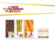 Directorio Alimentaria Barcelona Ing - Proexport Colombia