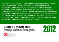 Venue Hiring Guide - Aston-Mansfield