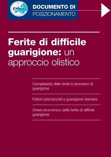 Ferite di difficile guarigione - EWMA