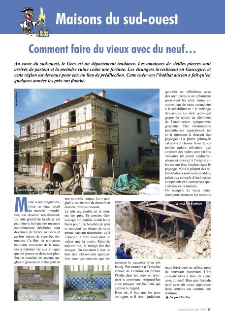 Maisons du sud-ouest - Le Canard Gascon