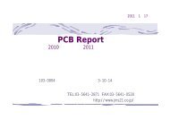 PCB Report - 株式会社 ジャパンマーケティングサーベイ