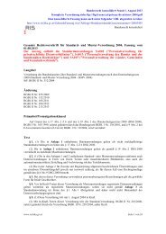 und Muster-Verordnung 2004, Fassung vom 01.08.2013 Der ...