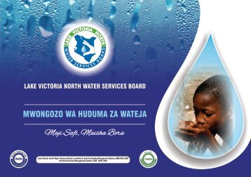 Maji Safi, Maisha Bora - Lake Victoria North Water Services Board