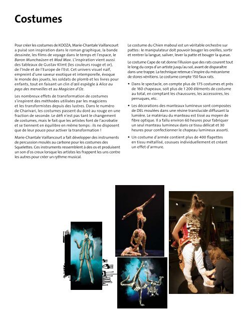 Dossier de presse - Cirque du Soleil