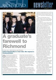 A graduate's farewell to Richmond - Richmond - The American ...