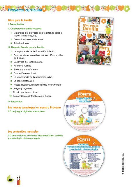 Proyecto curricular Proyecto curricular - Algaida