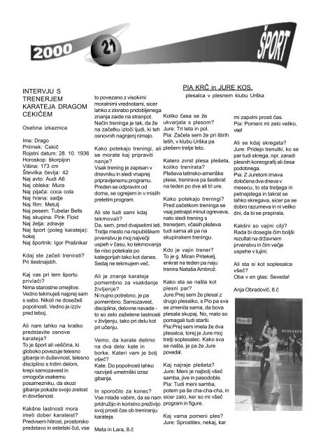 Krik 2 - osnovna Å¡ola Franceta PreÅ¡erna Kranj