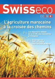 Dossier - Chambre de commerce Suisse au Maroc