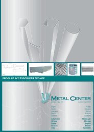 CATALOGO SPONDE - Metal Center