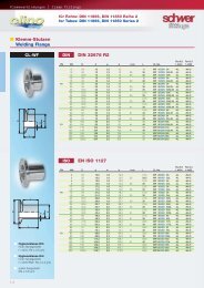 e Klemm-Stutzen Welding Flange DIN 32676 R2 ... - Schwer Fittings