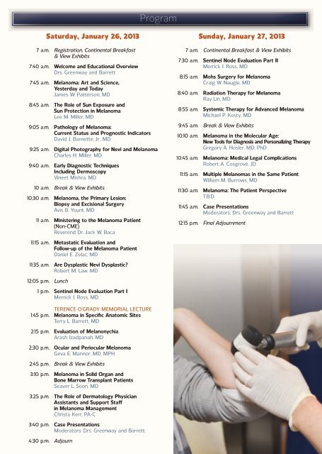 23rd Annual Cutaneous Malignancy Update - Scripps Health