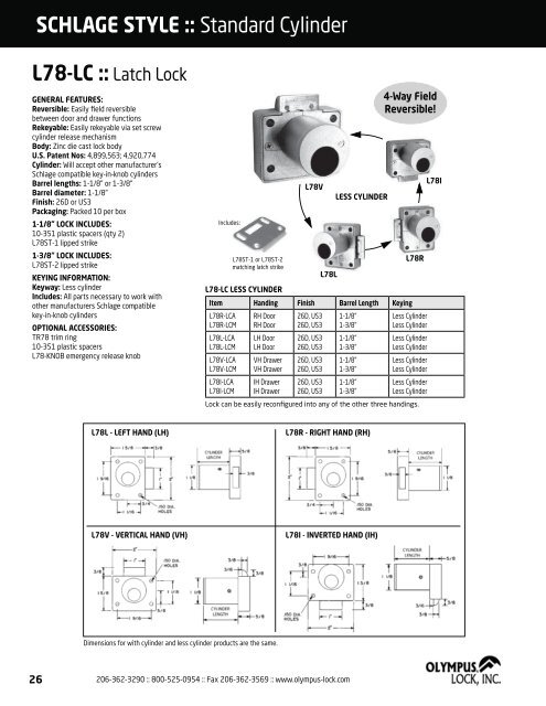 PRODUCT CATALOG - Serrubec Inc.