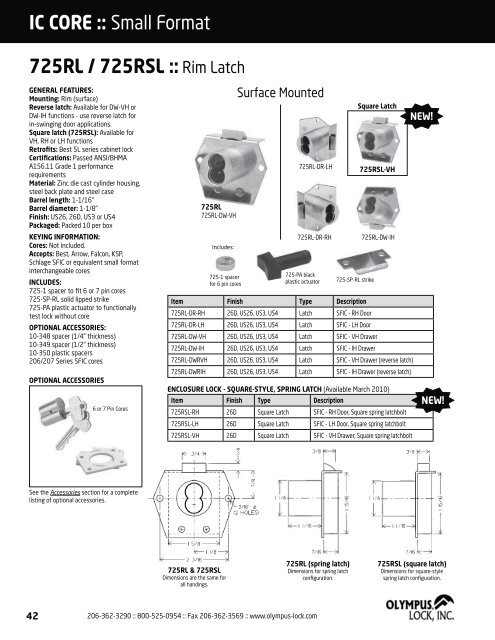 PRODUCT CATALOG - Serrubec Inc.