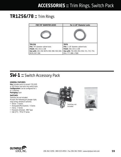 PRODUCT CATALOG - Serrubec Inc.