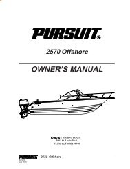 2570 Offshore W5.pmd - Pursuit Boats