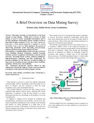 A brief overview on Data mining - International Journal of Computer ...