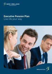 Executive Retirement Plan - New Ireland Assurance