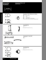 Kraftmaid 058 Decorative Hardware - Roberts Company, Inc.