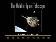 The Hubble Space Telescope - Amazing Space - STScI