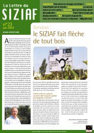 le SIZIAF fait flÃ¨che de tout bois - Parc des industries Artois-Flandres